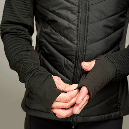 Löparjacka svart – Rikke Hørlykke x Winnershape