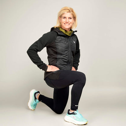 Löparjacka svart – Rikke Hørlykke x Winnershape