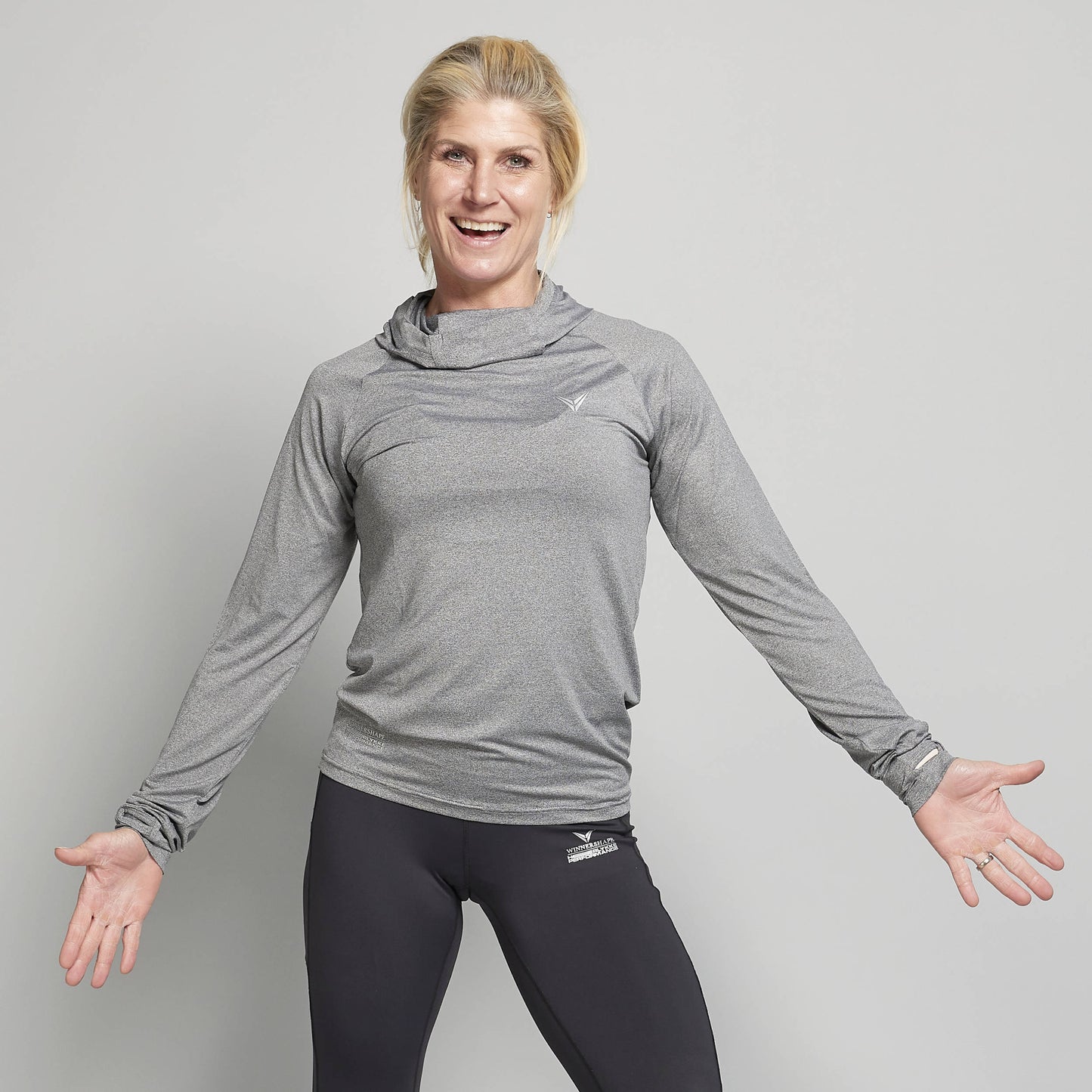Hoodie Grå 2.0 - Rikke Hørlykke x Winnershape