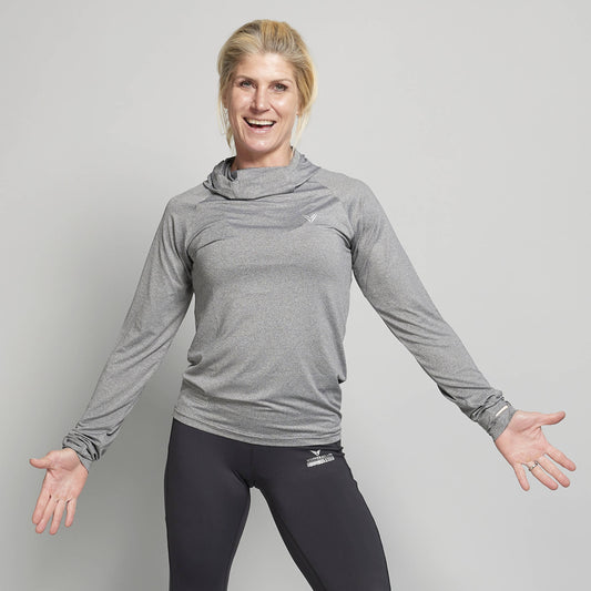 Hoodie Grå 2.0 - Rikke Hørlykke x Winnershape
