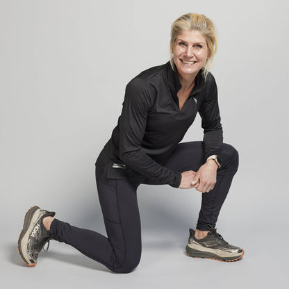 Løbe Tights sort 2.0 - Rikke Hørlykke x Winnershape
