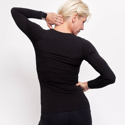 Merinould Langærmet T-shirt 2.0 - Rikke Hørlykke x Winnershape