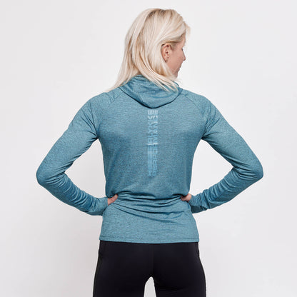 Hoodie Slim Fit Blå 2.0 - Rikke Hørlykke x Winnershape