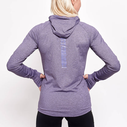 Hoodie Slim Fit Lilla 2.0 - Rikke Hørlykke x Winnershape