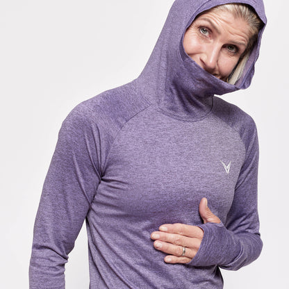Hoodie Slim Fit Lilla 2.0 - Rikke Hørlykke x Winnershape