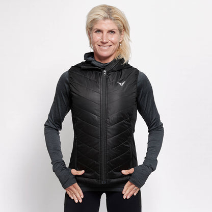 Hoodie Slim Fit sort 2.0 - Rikke Hørlykke x Winnershape